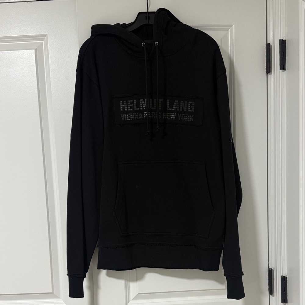 Helmut Lang Black Hoodie Sweater for Men new never worn.